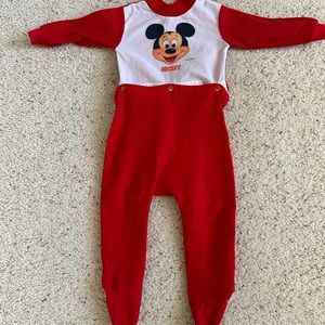 Mickey Mouse PJs- vintage